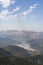 View of the `El Tranco` reservoir in the natural park of `Cazorla, Segura and Las Villas`