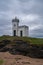 View of the Elie Lighthouse on the Firth of Forth in Scotland