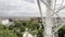 View of Elizabeth Square from the ferris wheel. Budapest, Hungary