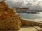 View of the embankment and the port of Chania