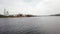 View of the embankment of the Volga River. The ancient Russian city of Tver.