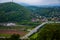 View from the Emperor Kaiser William Monument at Porta Westfalica