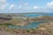 View of English Harbour in Antigua from Shirley Heights