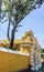 View of Entrance gate of the Chapel El Calvario. Antigua. Guatemala