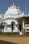 View of entrance of the Mangeshi temple, Gao, India.