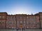 View of the Entrance of the Royal Castle of Turin from the gardens