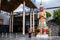 View of entrance to Siam Mall shopping  center. 07.01.2020 Tenerife, Canary Islands