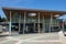 View of entrance of Vancouver Aquarium in Stanley Park