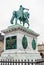 View of Equestrian statue of Frederik V, Copenhagen, Denmark