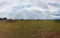 The view of the equestrian training field on Mount Tinggimoncong, Sulawesi, Indonesia