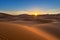 View of Erg Chebbi Dunes - Sahara Desert