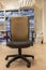 View of ergonomic chair at the hospital clean linen store