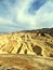 View of the erosional landscape in Zabriskie Point - Death Valley, California