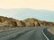 View of the erosional landscape in Zabriskie Point - Death Valley, California