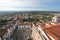 View of Estremoz city from castle in Alentejo, Portugal