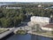 A view of the estuary of Vuoksi and the Gulf of Finland in the lookout tower in Vyborg