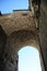 View of the Etruscan arch in the city of Perugia