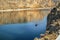 View on the Euphrates River in Turkey near the Ataturk Dam.