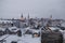 View of the evening, winter Tallinn