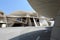 View of the exterior of the National Museum of Qatar, designed by Jean Nouvel