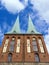 A view of the exterior of Nikolai Kirche, also known as St. Nicholas Church in the city of Berlin, Germany