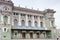 View of the facade of the Mariinsky theatre. Saint - Petersburg.