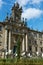 A view of the facade of the Monastery of San Martin Pinario or San MartiÃ±o Pinario at historical center of Santiago de Compostela