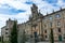 A view of the facade of the Monastery of San Martin Pinario or San MartiÃ±o Pinario at historical center of Santiago de Compostela