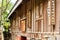 View of the facade of a residential building, Luang Prabang, Lao