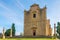 View at the facade of San Giusto church in Volterra - Italy,Tuscany