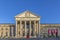 View of facade of  the Wiesbaden casino and Kurhaus