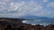 View on the Faial island from the Pico island coast