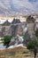 View of the Fairy Chimneys in GÃ¶reme  National Park. Cappadocia, Central Anatolia, Turkey.