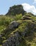 View of Fairy Glenn, on Isle of Skye, Scotland.