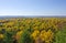 View of Fall Colors in Algonquin Park Ontario