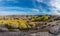 View of fall colors from the Conglomerate Cliffs in Cypress Hills, SK