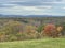 View of Fall Colors from the Mohawk Overlook in Goshen, Connecticut