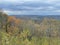 View of Fall Colors from the Mohawk Overlook in Goshen, Connecticut