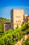 View of the famous Alhambra, Granada, Spain.