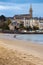 View of the famous French resort town Dinard
