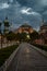 View of the famous Hagia Sophia Ayasofya in Istanbul. Turkey.