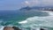 View of the famous Ipanema beach in the city of Rio de Janeiro Brazil