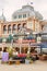 View at the famous Kurhaus hotel and casino  in the Dutch city of The Hague in Scheveningen, The Netherlands