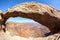 View of the famous Mesa Arch