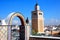 View of famous Mosque in Tunis, Tunisia