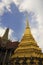 View of famous religion temple wat phra prakaew grand palace in Bangkok Thailand