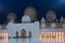 View of famous Sheikh Zayed White Mosque in Abu Dhabi