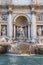 View of The Famous Trevi Fountain in Rome, Italy
