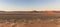 View of Farm Gunsbewys and Tiras mountains in southern Namibia