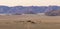 View of Farm Gunsbewys and Tiras mountains in southern Namibia